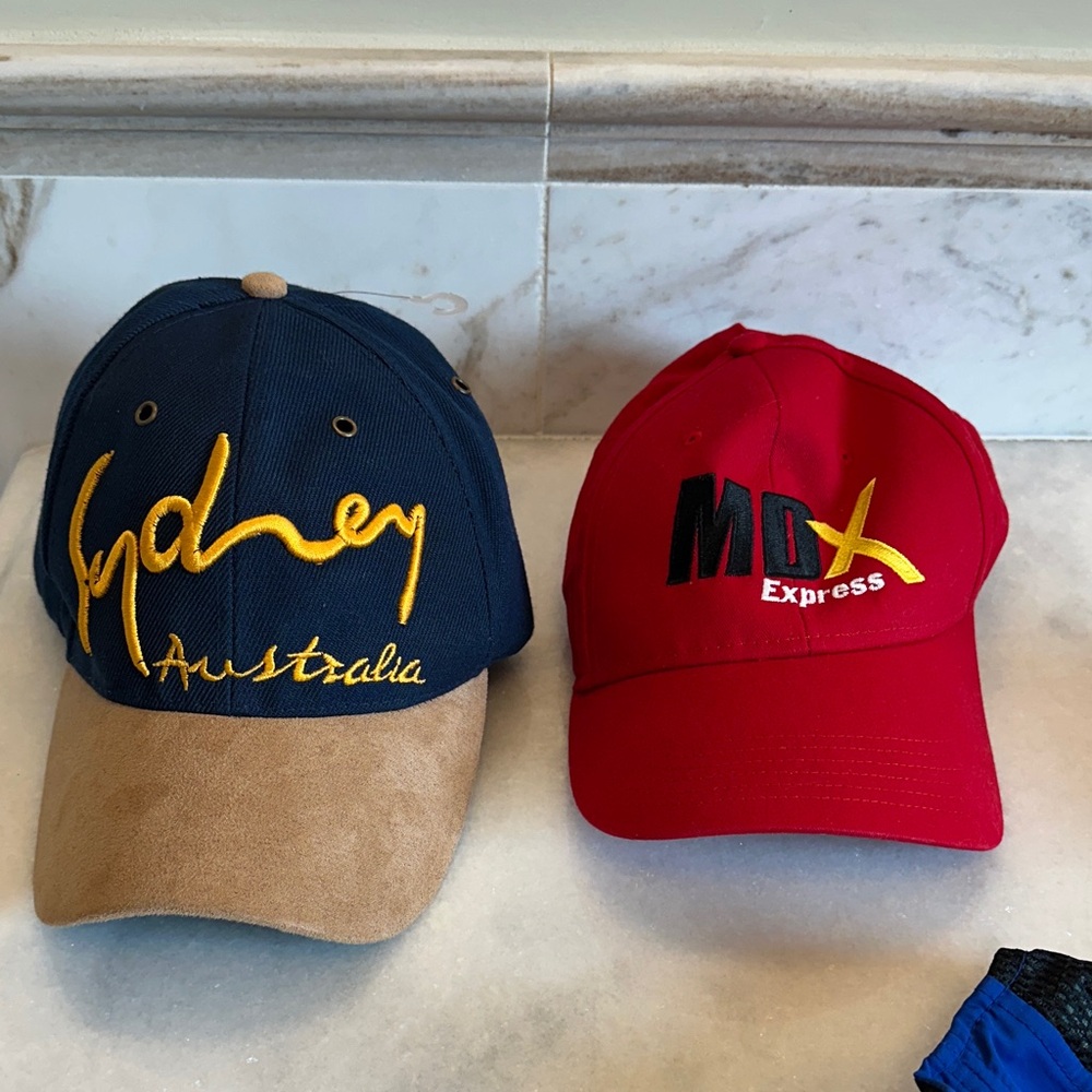 Sydney Australia Navy and Tan Cap